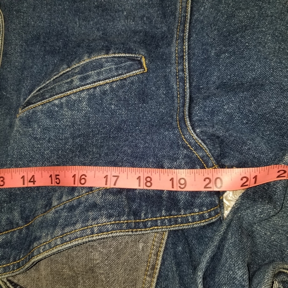 Men's Vtg 80s Jordache Colorblock Jean Jacket M Streetwear Hip Hop Rocker - Picture 11 of 11